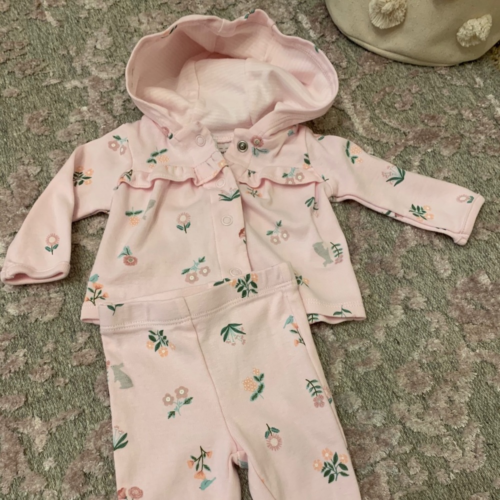 2 piece hooded jacket and pants